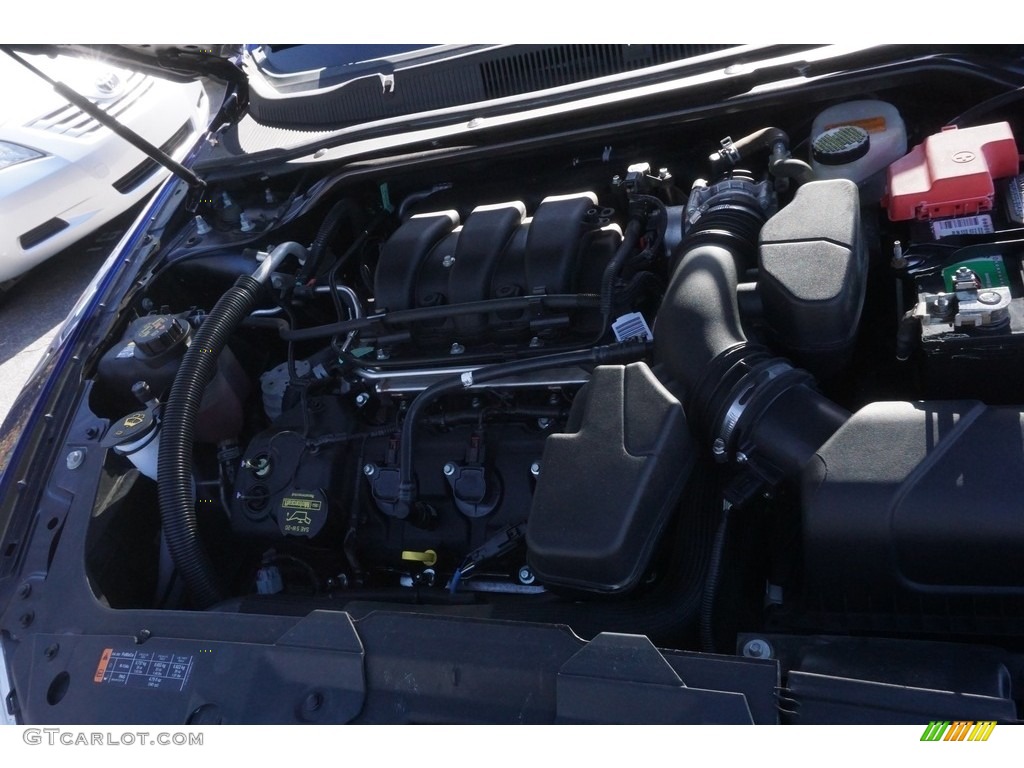 2013 Taurus SE - Deep Impact Blue Metallic / Dune photo #14