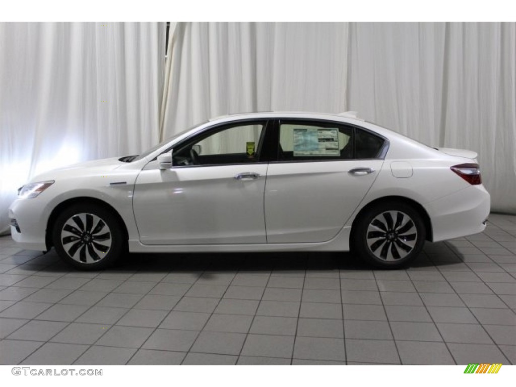 2017 Accord Hybrid Touring Sedan - White Orchid Pearl / Black photo #5