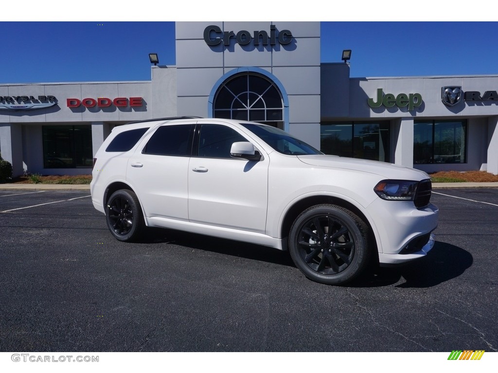 2017 Vice White Tri Coat Pearl Dodge Durango Gt 119135250 2017 Durango Gt Vice White Tri Coat Pearl Black Photo 1