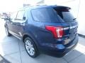 2016 Blue Jeans Metallic Ford Explorer Limited 4WD  photo #3