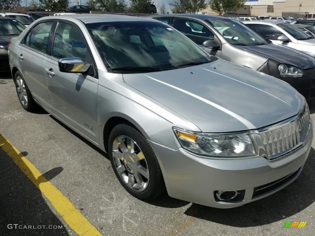 2009 MKZ Sedan - Vapor Silver Metallic / Light Stone photo #2