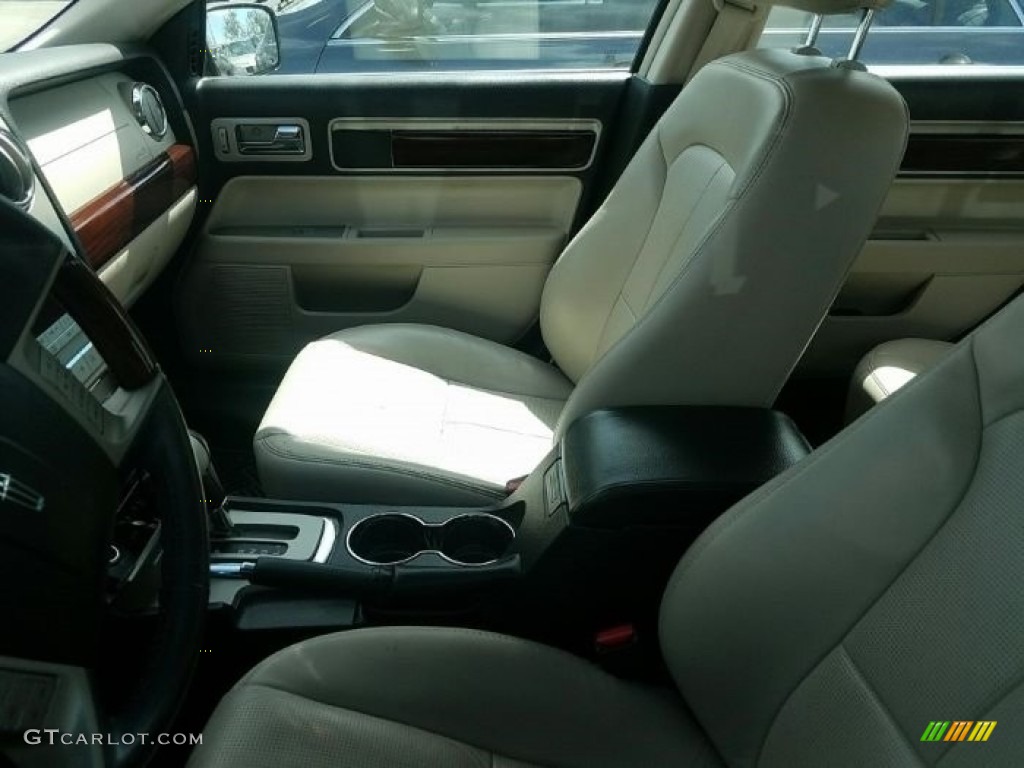 2009 MKZ Sedan - Vapor Silver Metallic / Light Stone photo #5