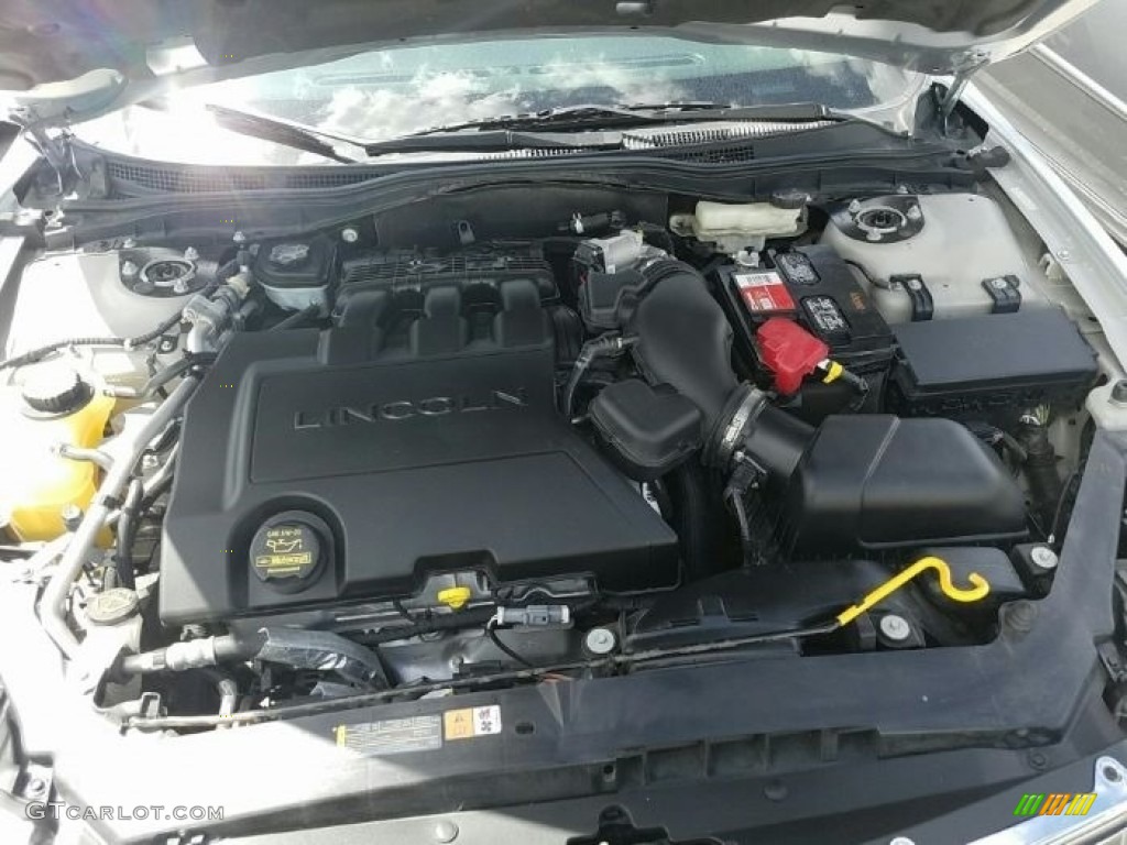 2009 MKZ Sedan - Vapor Silver Metallic / Light Stone photo #13