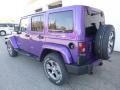 2017 Extreme Purple Jeep Wrangler Unlimited Sahara 4x4  photo #3