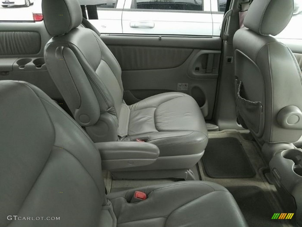 2004 Sienna XLE - Blue Mirage Metallic / Stone Gray photo #6