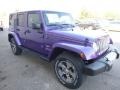 Extreme Purple 2017 Jeep Wrangler Unlimited Sahara 4x4 Exterior