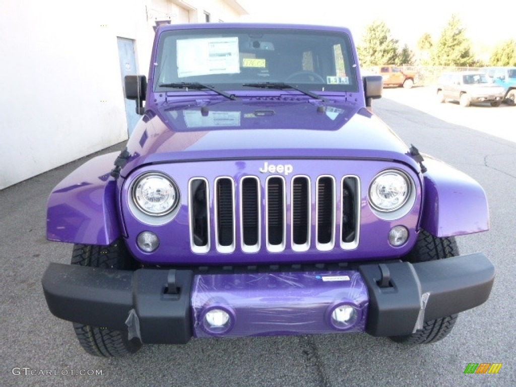 Extreme Purple 2017 Jeep Wrangler Unlimited Sahara 4x4 Exterior Photo #119162900