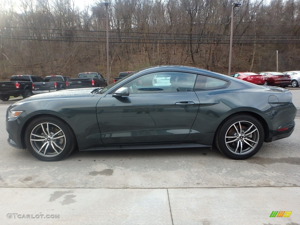 2016 Mustang EcoBoost Coupe - Guard Metallic / Ebony photo #5