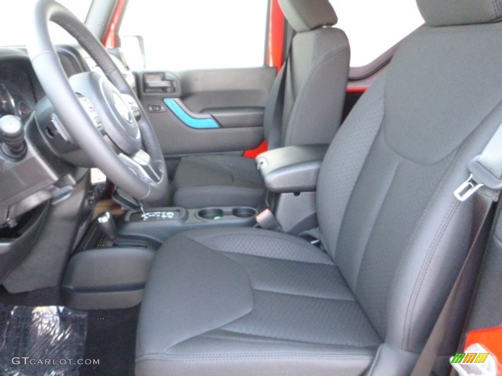 2017 Wrangler Willys Wheeler 4x4 - Firecracker Red / Black photo #11