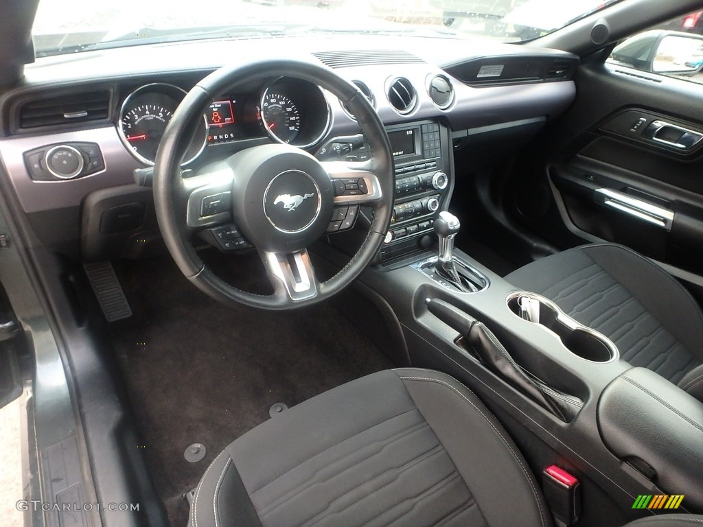 2016 Mustang EcoBoost Coupe - Guard Metallic / Ebony photo #17