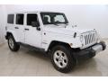 Bright White 2013 Jeep Wrangler Unlimited Sahara 4x4