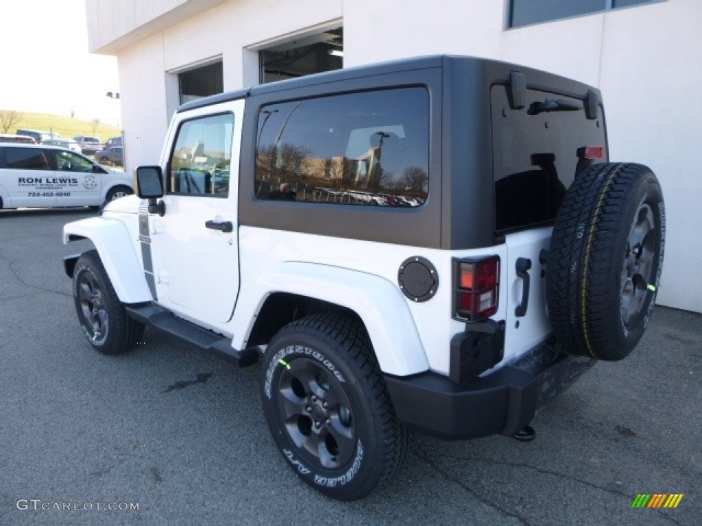 2017 Wrangler Freedom Edition 4x4 - Bright White / Black photo #3