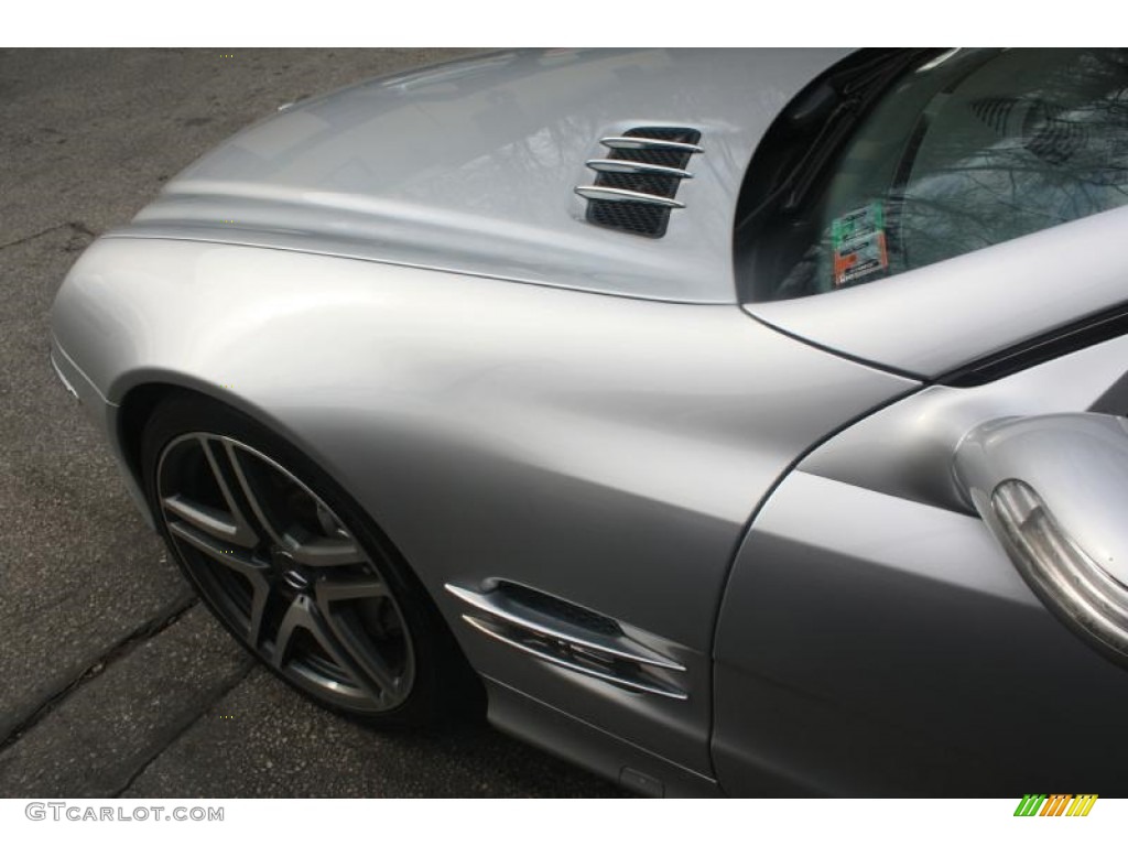 2005 SL 600 Roadster - Brilliant Silver Metallic / Grey photo #10