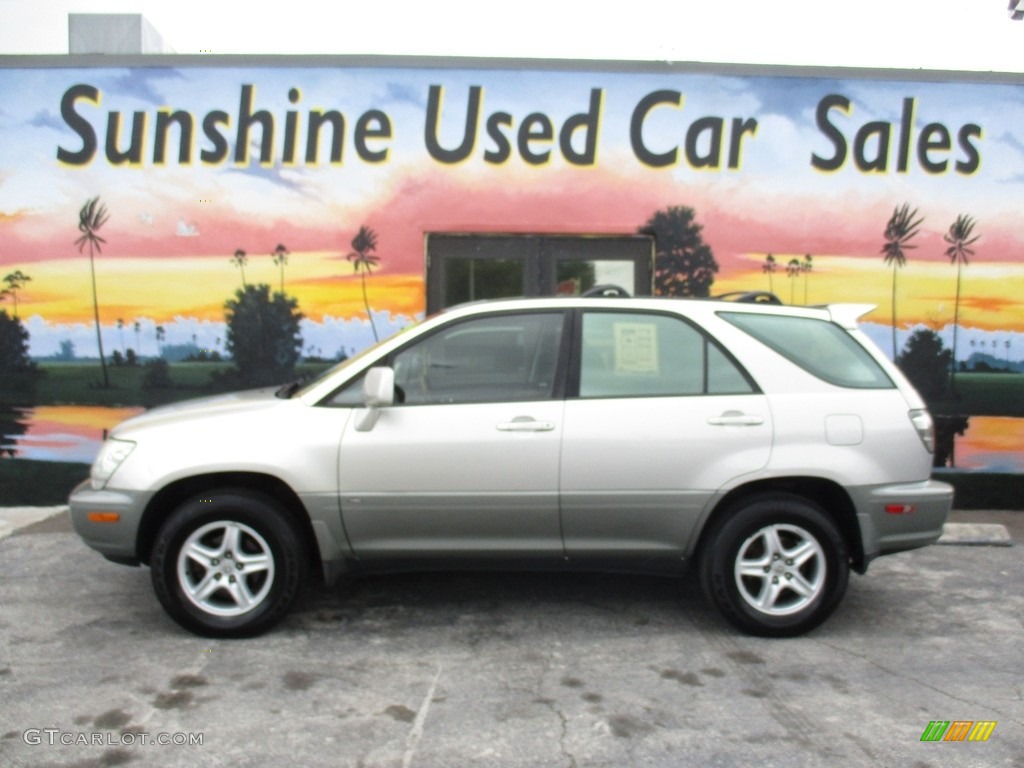 2002 RX 300 AWD - Millennium Silver Metallic / Black photo #2