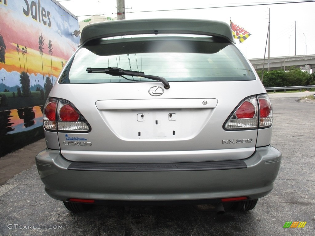 2002 RX 300 AWD - Millennium Silver Metallic / Black photo #6