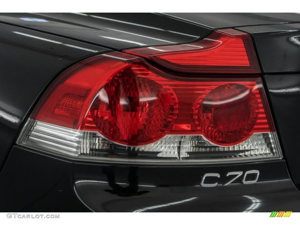 2009 C70 T5 Convertible - Solid Black / Off Black photo #26