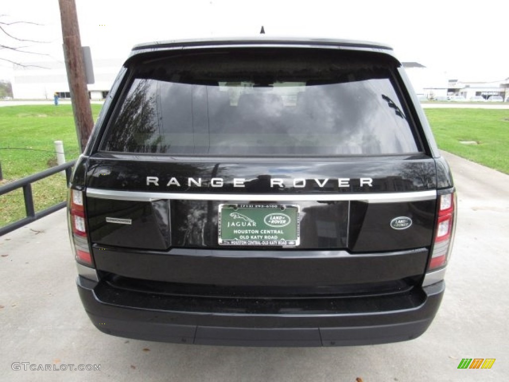 2017 Range Rover Supercharged - Santorini Black Metallic / Ebony/Ivory photo #8