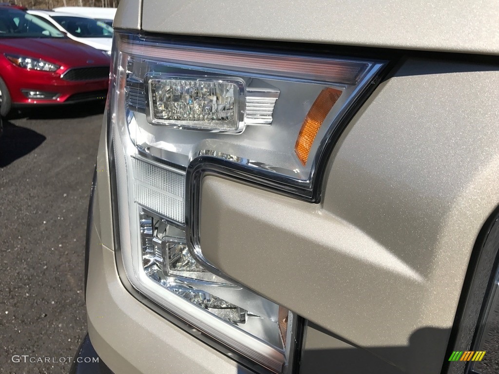2017 F150 King Ranch SuperCrew 4x4 - White Gold / King Ranch Java photo #3