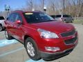 2012 Crystal Red Tintcoat Chevrolet Traverse LT  photo #12