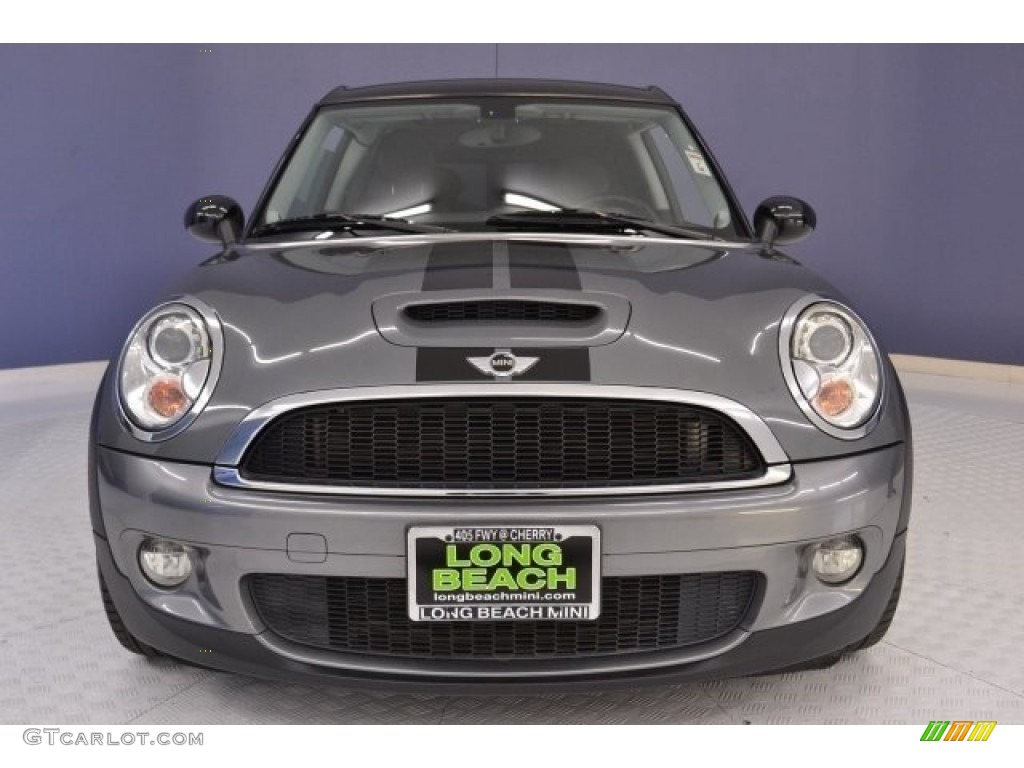 2010 Cooper S Clubman - Dark Silver Metallic / Grey/Carbon Black photo #2