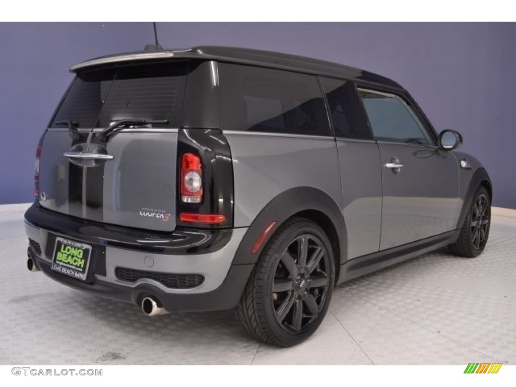 2010 Cooper S Clubman - Dark Silver Metallic / Grey/Carbon Black photo #7