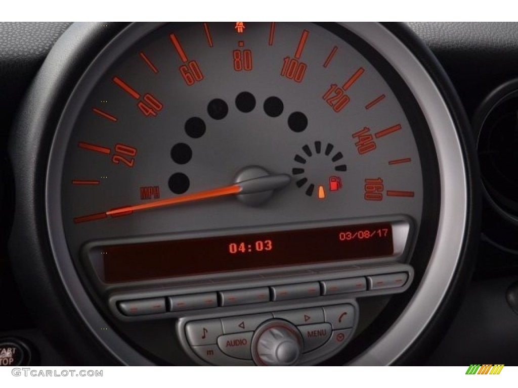 2010 Cooper S Clubman - Dark Silver Metallic / Grey/Carbon Black photo #25