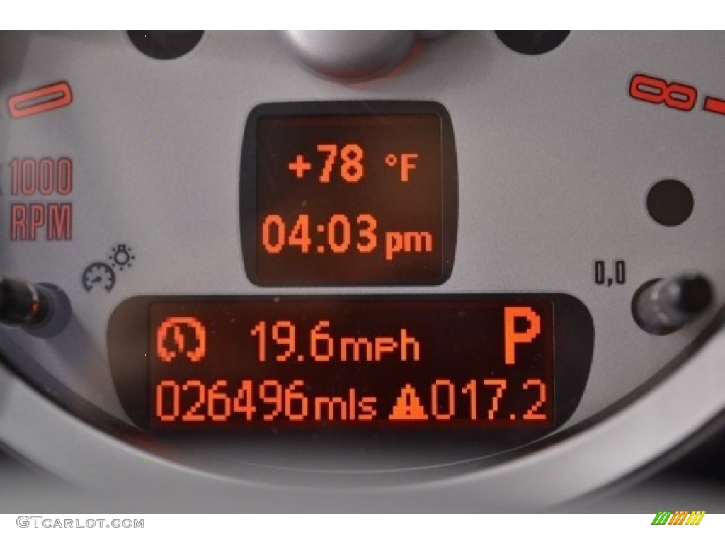 2010 Cooper S Clubman - Dark Silver Metallic / Grey/Carbon Black photo #26