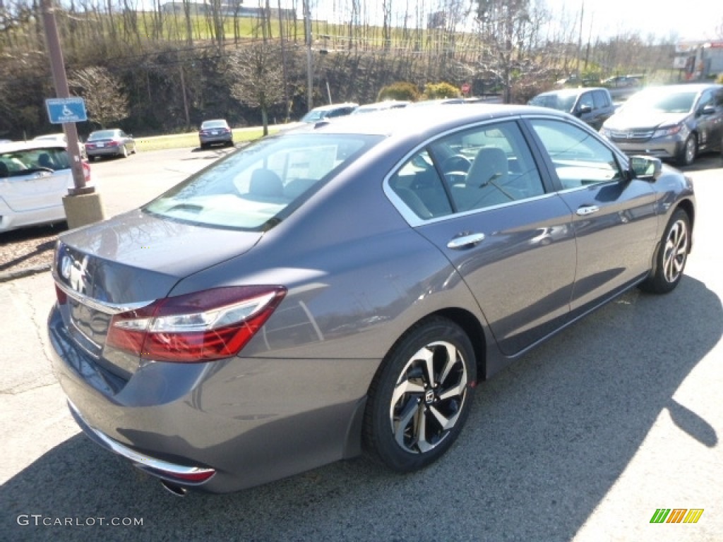 2017 Accord EX Sedan - Modern Steel Metallic / Gray photo #4