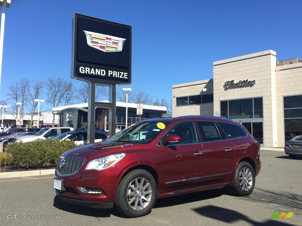 Crimson Red Tintcoat Buick Enclave