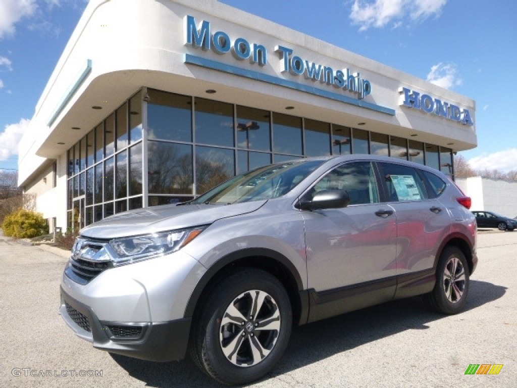 2017 CR-V EX-L AWD - Lunar Silver Metallic / Gray photo #1