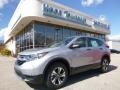 2017 Lunar Silver Metallic Honda CR-V EX-L AWD  photo #1