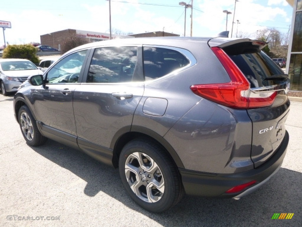 2017 CR-V LX AWD - Modern Steel Metallic / Gray photo #2
