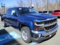 2017 Deep Ocean Blue Metallic Chevrolet Silverado 1500 LT Crew Cab 4x4  photo #8