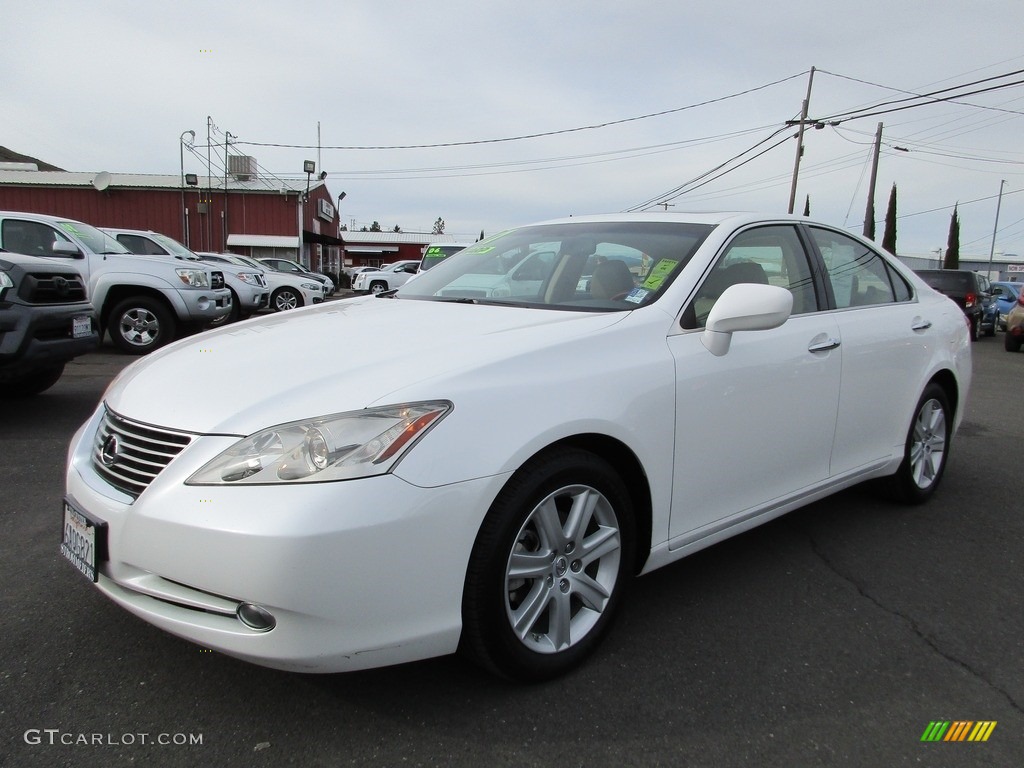 2007 ES 350 - Crystal White / Cashmere photo #3