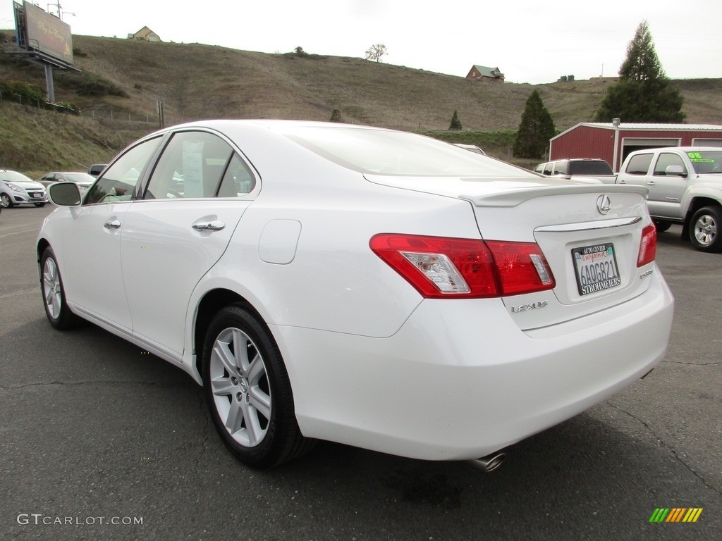 2007 ES 350 - Crystal White / Cashmere photo #5