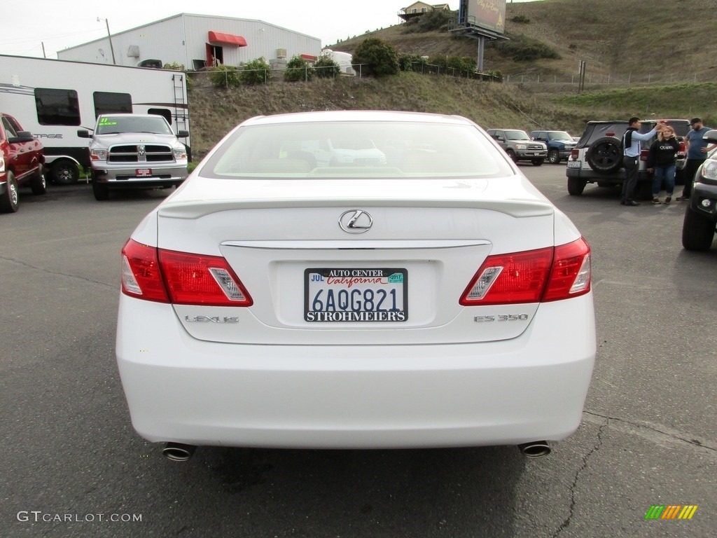2007 ES 350 - Crystal White / Cashmere photo #6