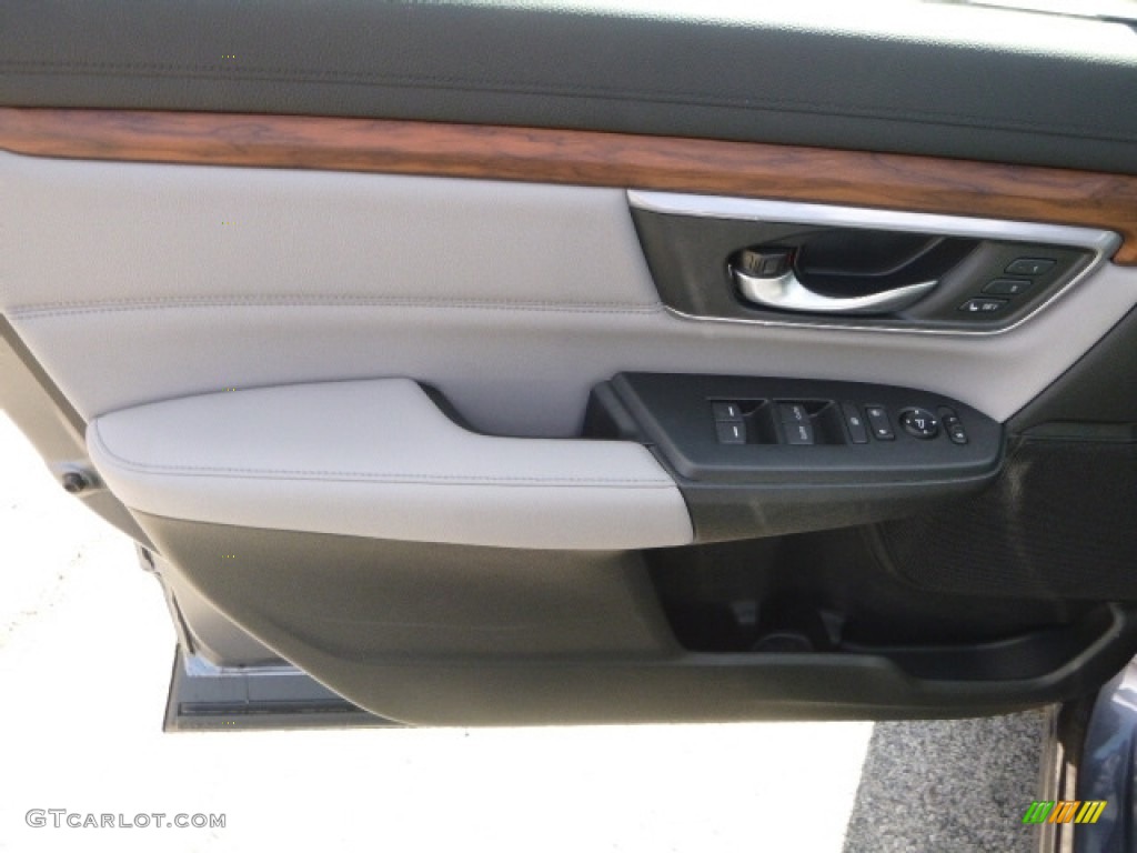 2017 CR-V LX AWD - Modern Steel Metallic / Gray photo #12