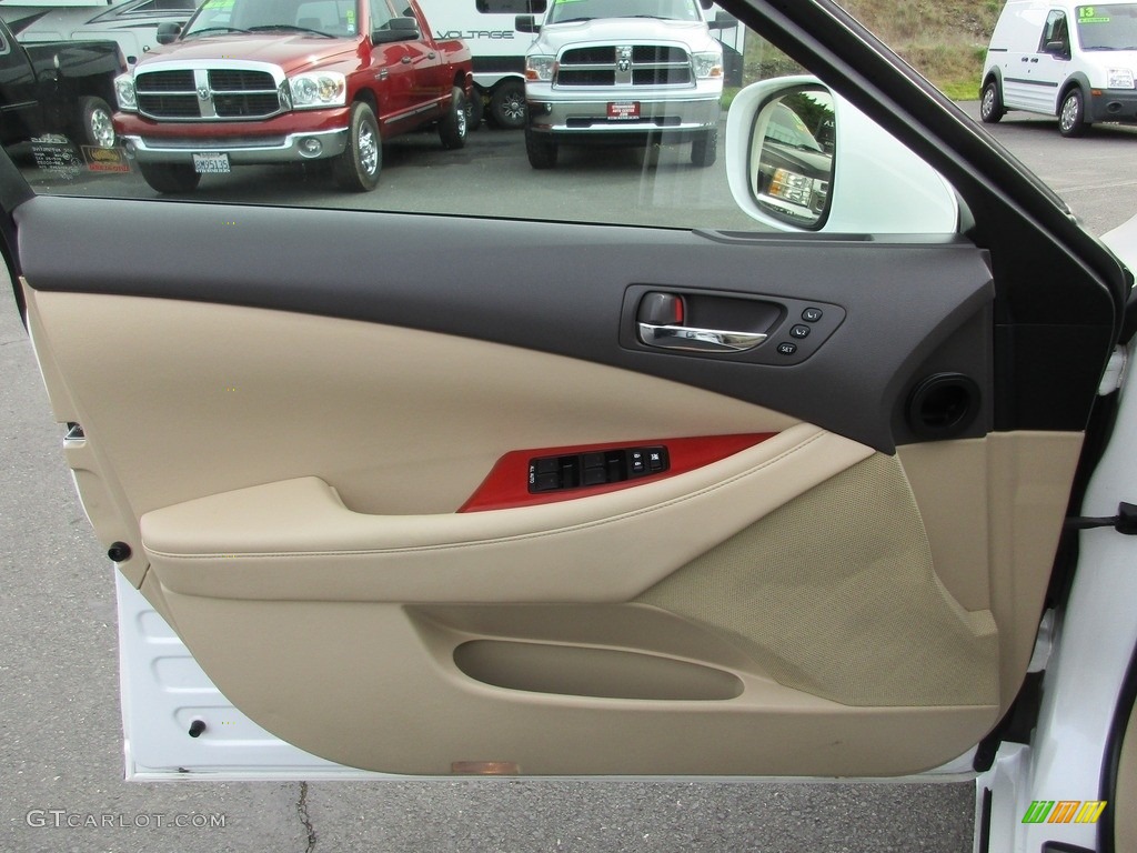 2007 ES 350 - Crystal White / Cashmere photo #9