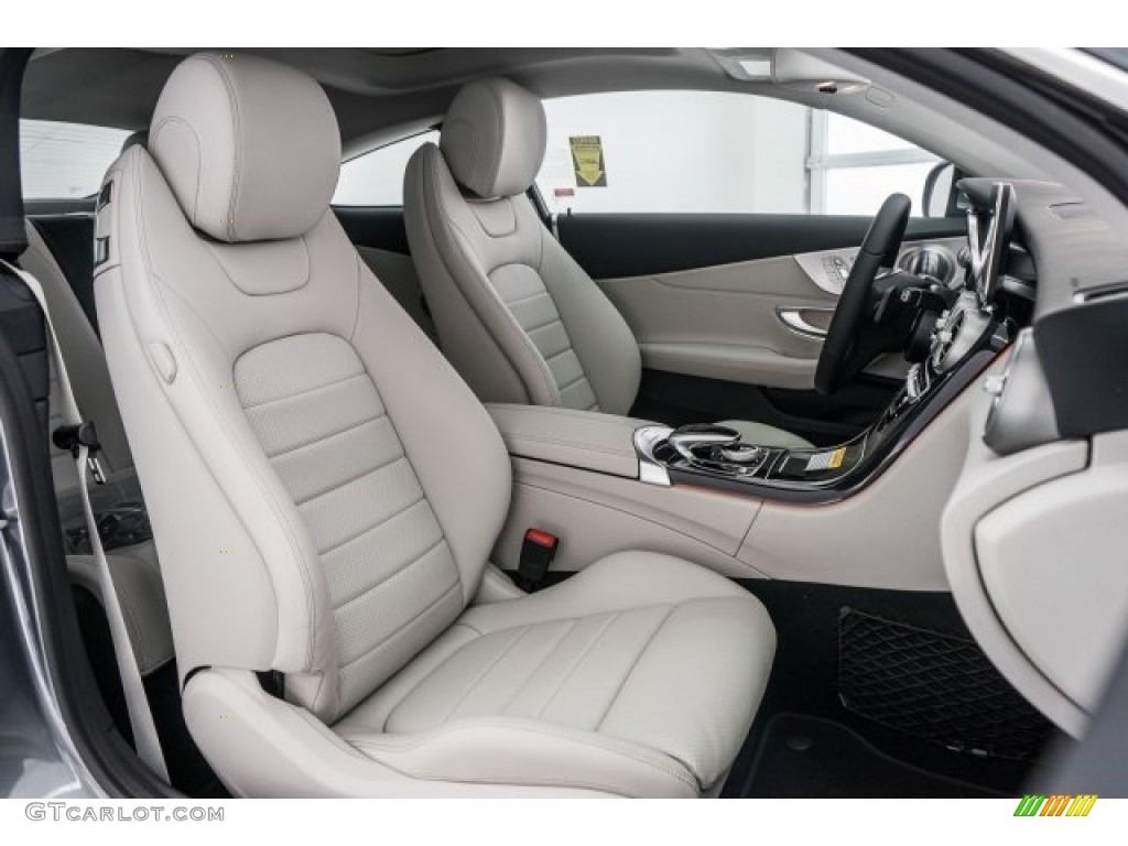 Crystal Grey/Black Interior 2017 Mercedes-Benz C 300 Coupe Photo #119176025