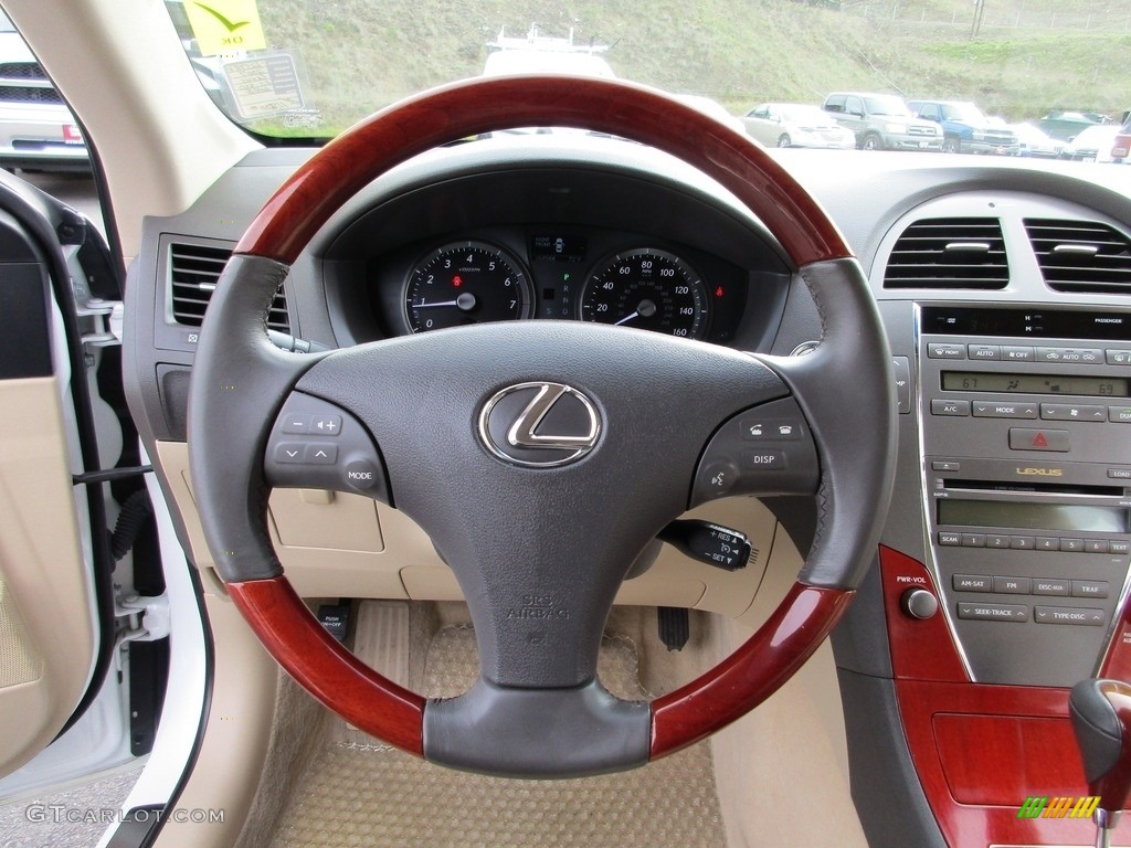 2007 ES 350 - Crystal White / Cashmere photo #13