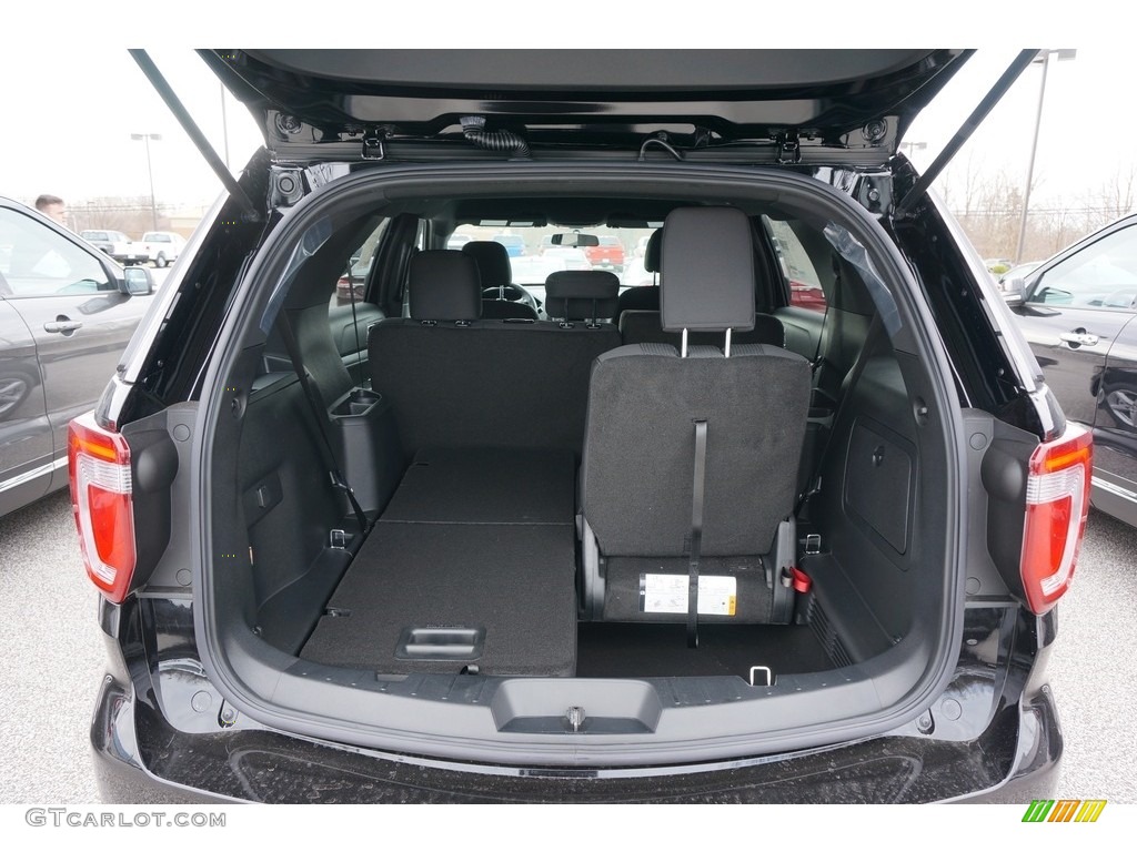 2017 Explorer XLT 4WD - Shadow Black / Ebony Black photo #6