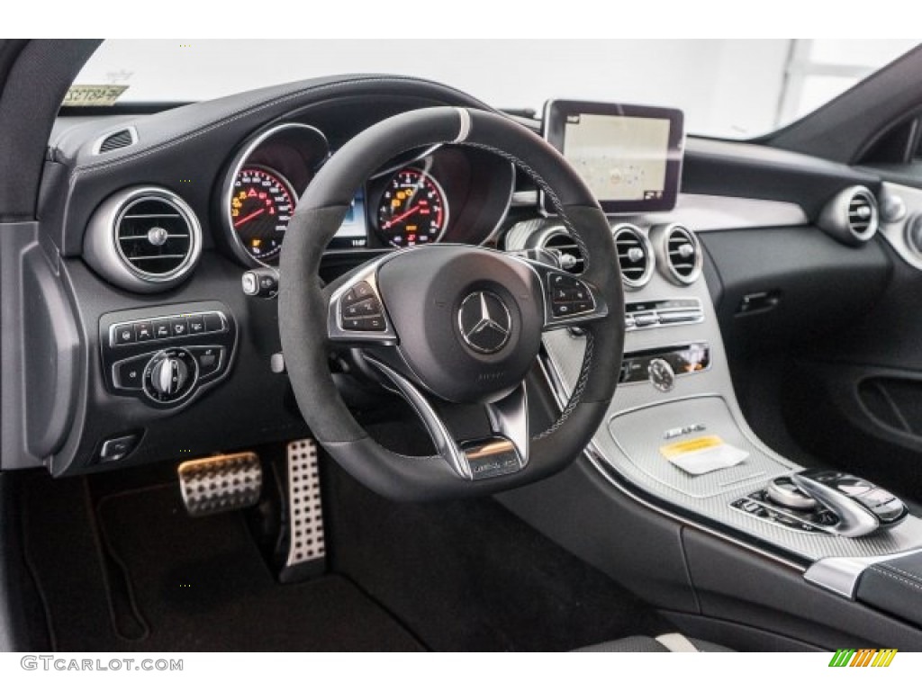 2017 Mercedes-Benz C 63 AMG S Coupe Black Dashboard Photo #119176326