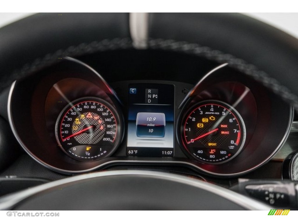 2017 Mercedes-Benz C 63 AMG S Coupe Gauges Photo #119176367