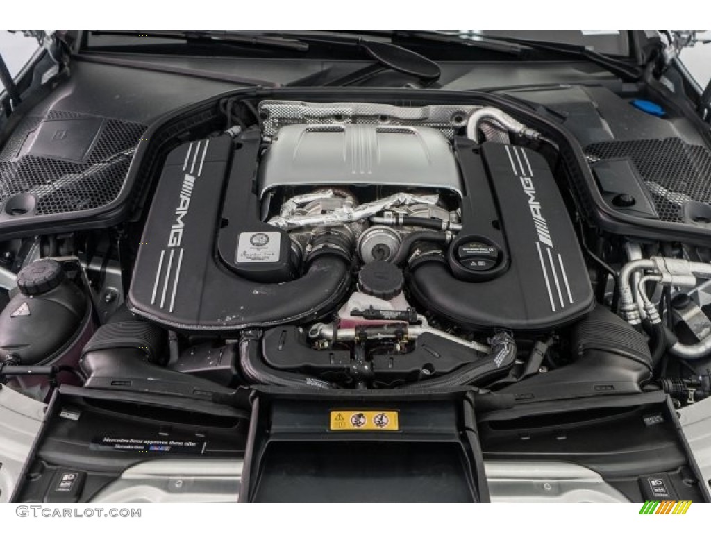 2017 Mercedes-Benz C 63 AMG S Coupe 4.0 Liter AMG DI biturbo DOHC 32-Valve VVT V8 Engine Photo #119176409
