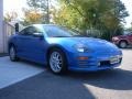 2002 Chrome Blue Pearl Mitsubishi Eclipse GT Coupe  photo #2