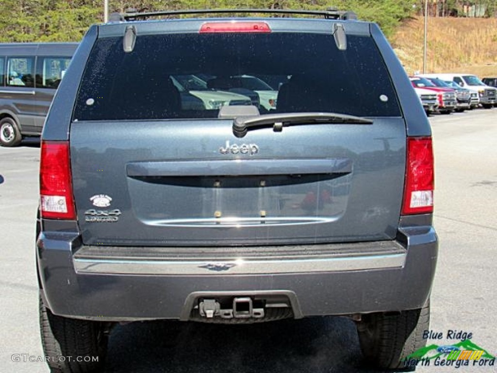 2007 Grand Cherokee Limited 4x4 - Steel Blue Metallic / Medium Slate Gray photo #5