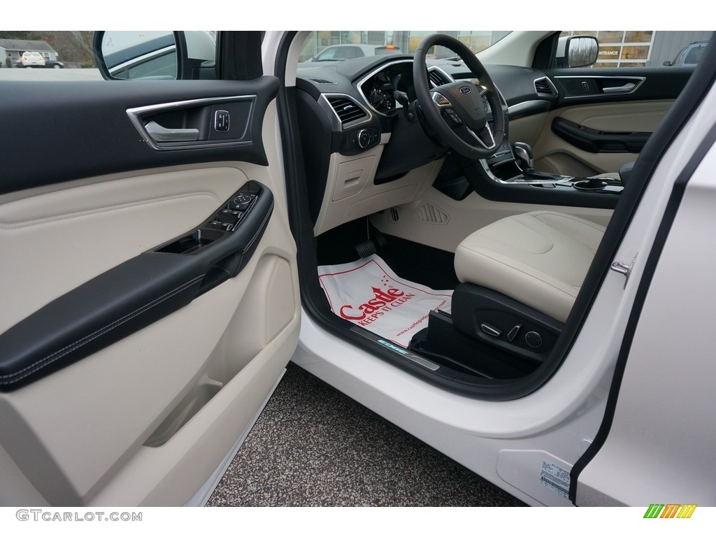Ceramic Interior 2017 Ford Edge Titanium AWD Photo #119176610