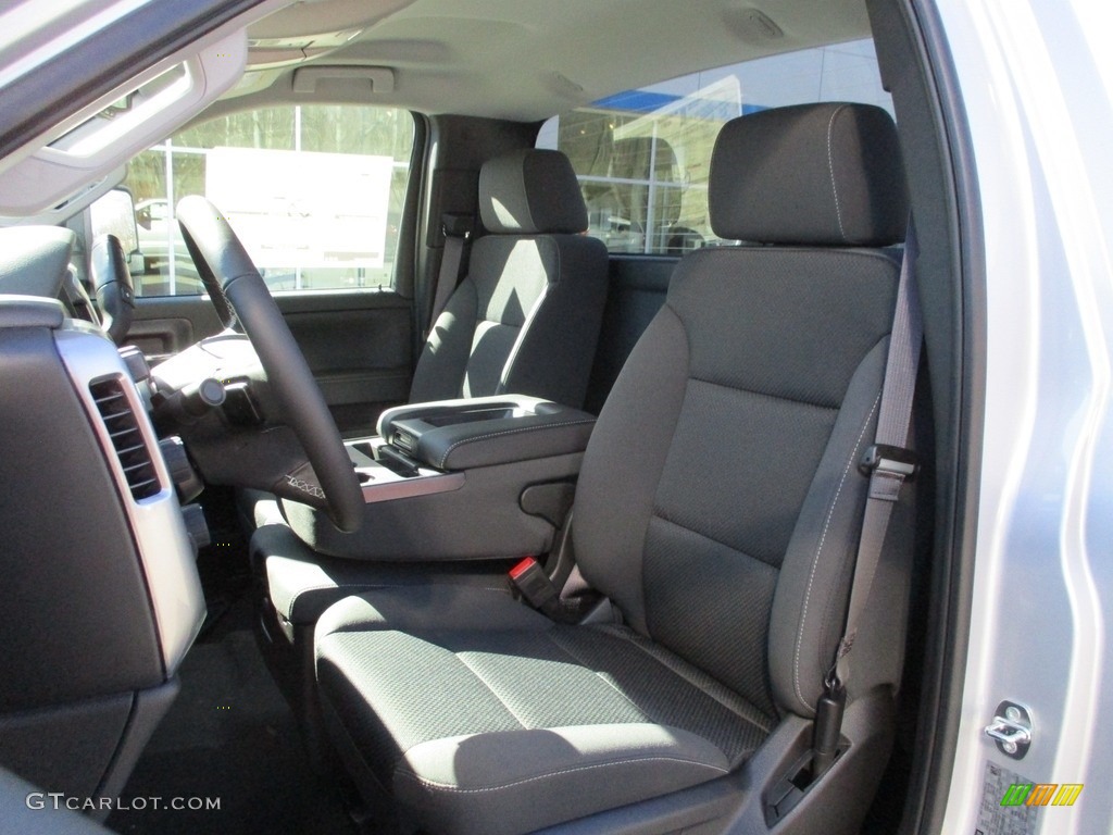 Jet Black Interior 2017 Chevrolet Silverado 2500HD LT Regular Cab 4x4 Photo #119177069