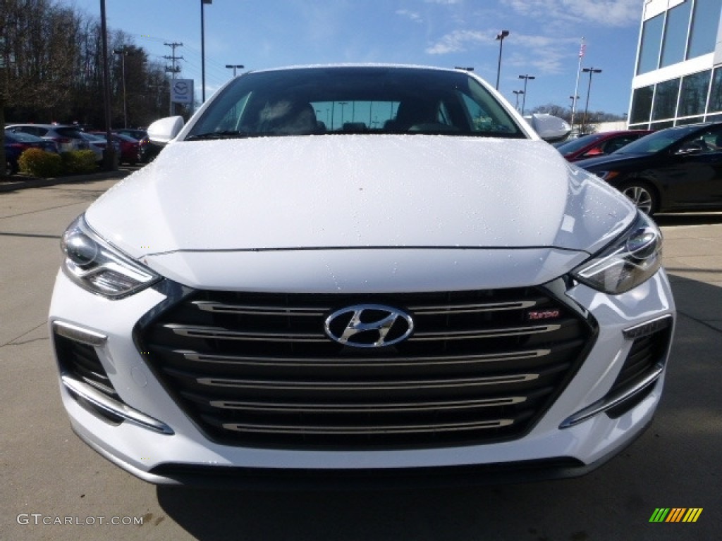 2017 Elantra Sport - White / Black photo #4