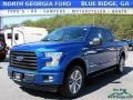 2017 Lightning Blue Ford F150 XL SuperCrew 4x4  photo #1